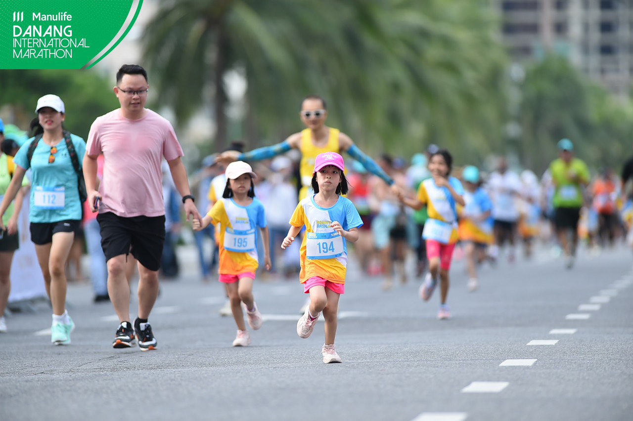 Chạy marathon cùng công chúa nhỏ